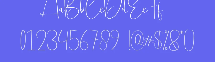 Winter Birthday Simple Handwritten Font by creativeletter — Script Handwritten Font — thumbnail 3