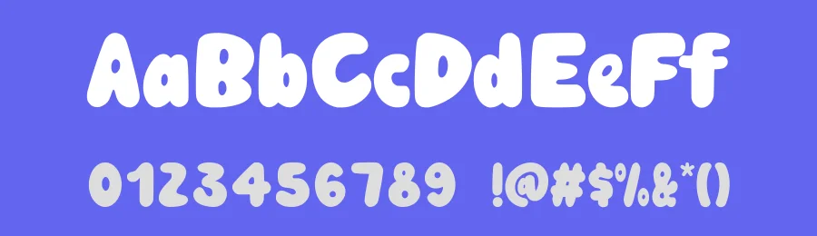 Winter Bubble Display Font by Siapgraph — Display Font — thumbnail 3