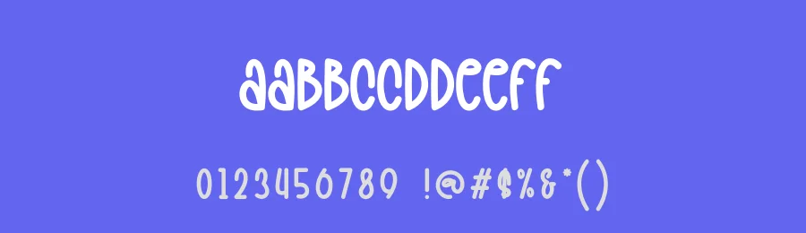 Winter Bubble Display Font by andikastudio — Display Font — thumbnail 3