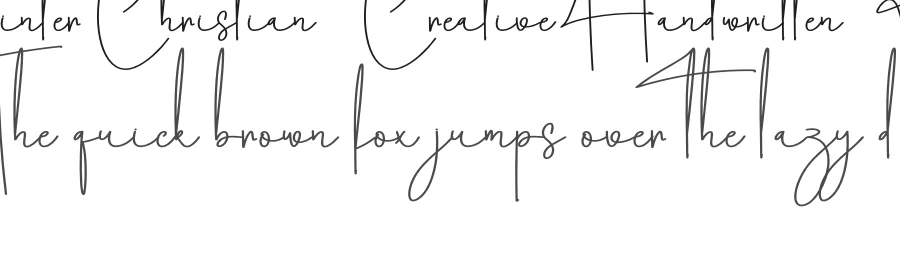 Winter Christian – Creative Handwritten Font by creativeletter — Script Handwritten Font