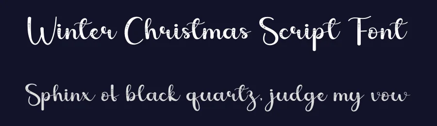 Winter Christmas Script Font by andikastudio — Script Handwritten Font — thumbnail 2