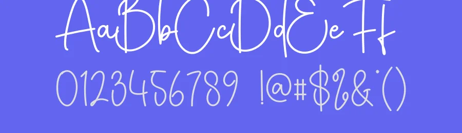 Winter Christmas Simple Handwritten Font by creativeletter — Script Handwritten Font — thumbnail 3