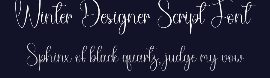 Winter Designer Script Font by andikastudio — Script Handwritten Font — thumbnail 2