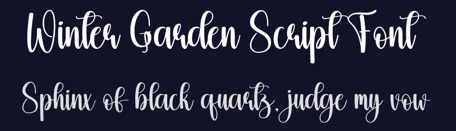 Winter Garden Script Font by andikastudio — Script Handwritten Font — thumbnail 2