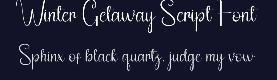 Winter Getaway Script Font by andikastudio — Script Handwritten Font — thumbnail 2