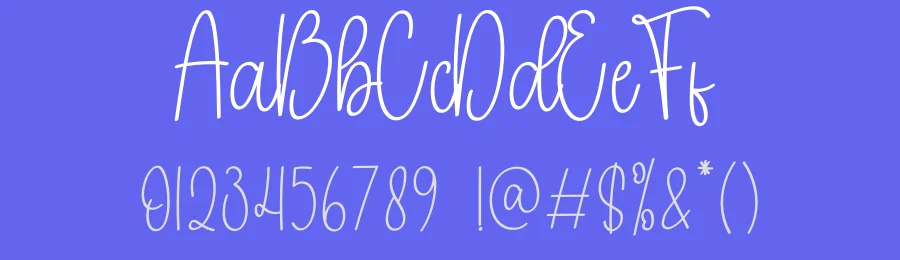 Winter Holiday Script Font by creativeletter — Script Handwritten Font — thumbnail 3