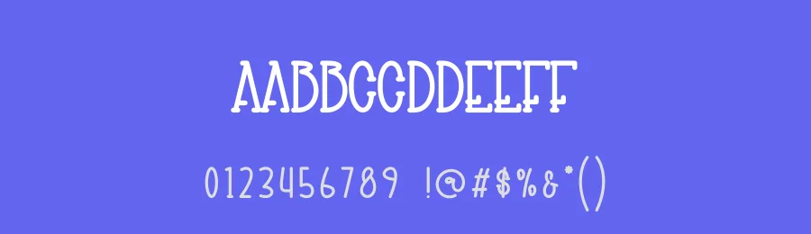 Winter Minutes Display Font by creativeletter — Display Font — thumbnail 3