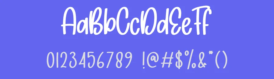Winter Nightmare Brush Font by creativeletter — Display Font — thumbnail 3