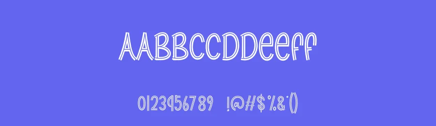 Winter Rain Display Font by andikastudio — Display Font — thumbnail 3