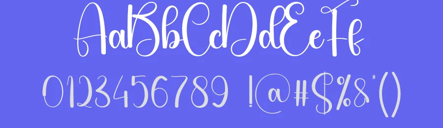Winter Rainbow Script Font by creativeletter — Script Handwritten Font — thumbnail 3
