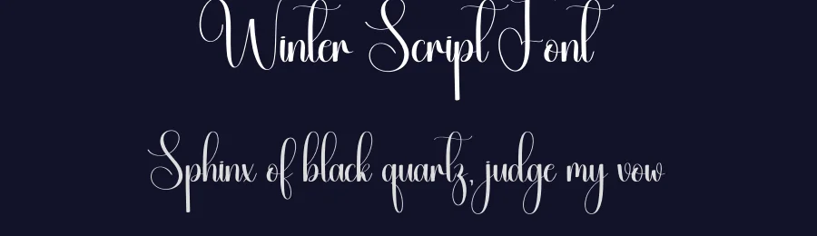 Winter Script Font by andikastudio — Script Handwritten Font — thumbnail 2