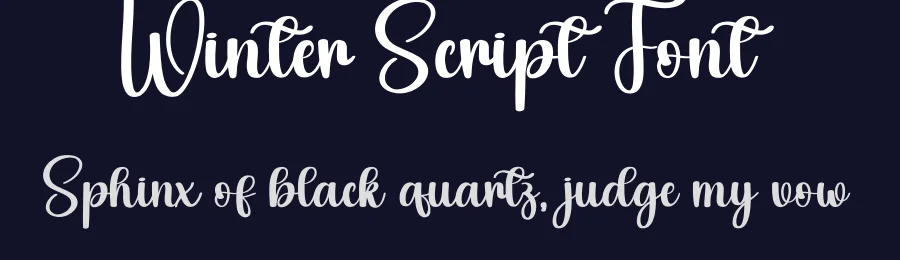 Winter Script Font by andikastudio — Script Handwritten Font — thumbnail 2
