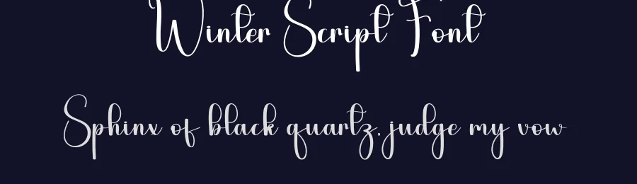 Winter Script Font by andikastudio — Script Handwritten Font — thumbnail 2