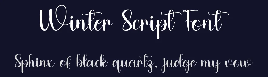 Winter Script Font by inermediaSTUDIO — Script Handwritten Font — thumbnail 2