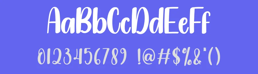 Winter Snowhite Display Font by creativeletter — Display Font — thumbnail 3