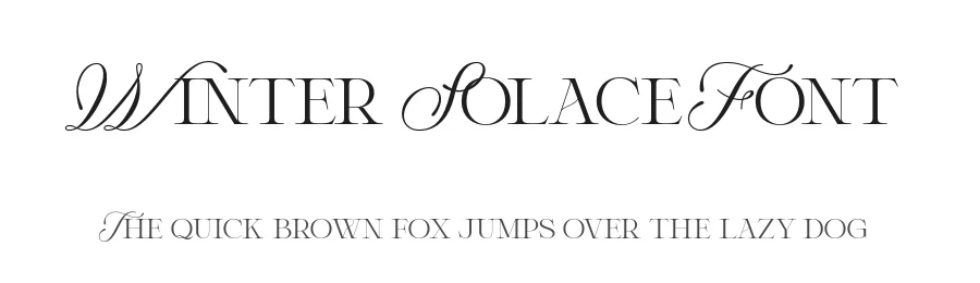 Winter Solace Font by Krismagraph — Serif Font