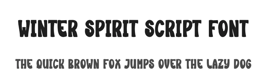 Winter Spirit Script Font by creativeletter — Display Font
