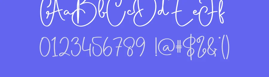 Winter Sunday Script Font by creativeletter — Script Handwritten Font — thumbnail 3
