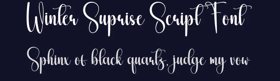 Winter Suprise Script Font by andikastudio — Script Handwritten Font — thumbnail 2
