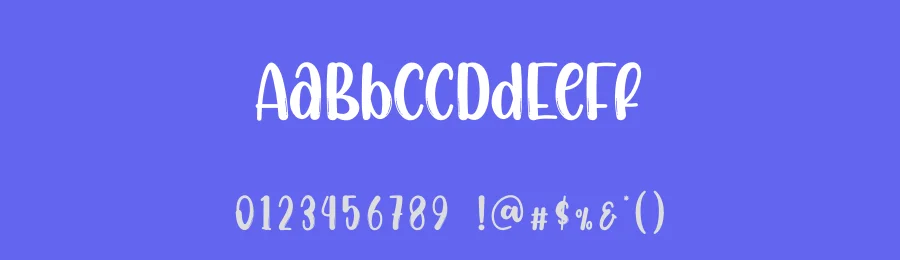 Winter Vacation Brush Font by andikastudio — Display Font — thumbnail 3