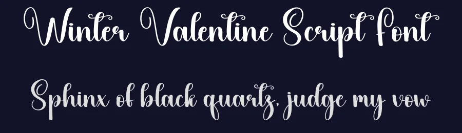 Winter Valentine Script Font by creativeletter — Script Handwritten Font — thumbnail 2