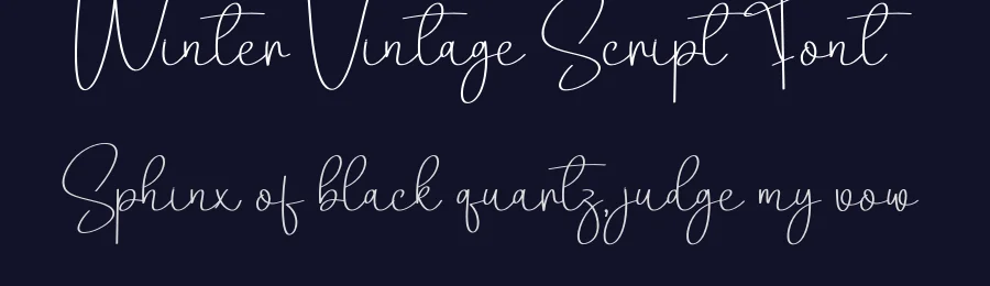 Winter Vintage Script Font by andikastudio — Script Handwritten Font — thumbnail 2