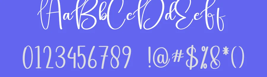 Winter Wedding – Simple Handwritten Font by creativeletter — Script Handwritten Font — thumbnail 3