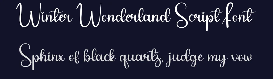 Winter Wonderland Script Font by andikastudio — Script Handwritten Font — thumbnail 2