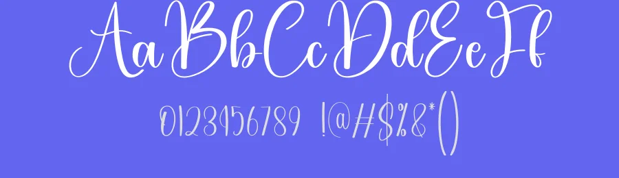Winterday Calligraphy Font by creativeletter — Script Handwritten Font — thumbnail 3