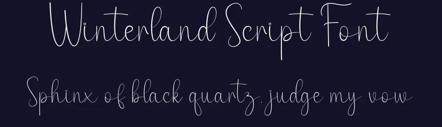 Winterland Script Font by andikastudio — Script Handwritten Font — thumbnail 2