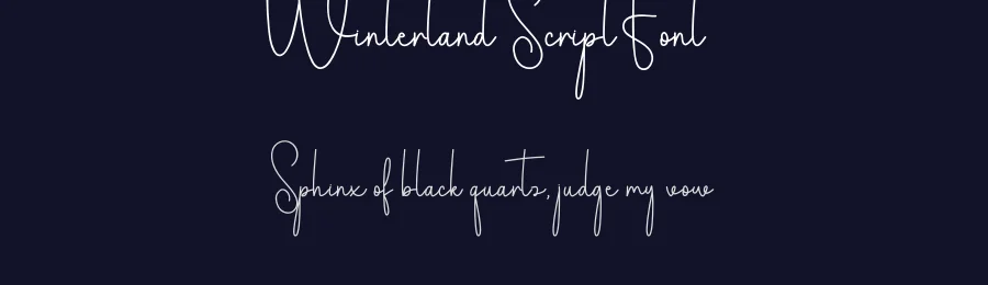Winterland Script Font by andikastudio — Script Handwritten Font — thumbnail 2