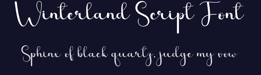 Winterland Script Font by andikastudio — Script Handwritten Font — thumbnail 2