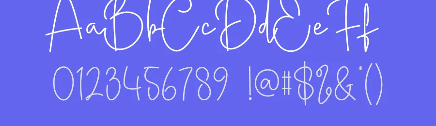 Winterland Simple Handwritten Font by creativeletter — Script Handwritten Font — thumbnail 3