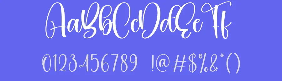 Winterly Script Font by creativeletter — Script Handwritten Font — thumbnail 3