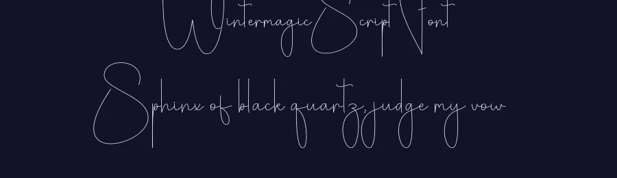 Wintermagic Script Font by andikastudio — Script Handwritten Font — thumbnail 2