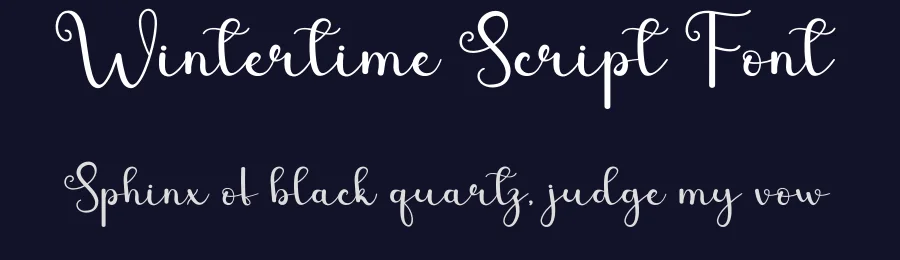 Wintertime Script Font by andikastudio — Script Handwritten Font — thumbnail 2