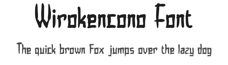Wirokencono Font by Aksapix_Type β Script Handwritten Font