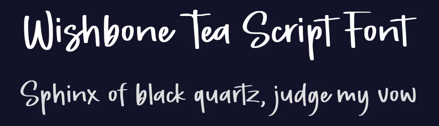 Wishbone Tea Script Font by Allouse.Studio — Script Handwritten Font — thumbnail 2
