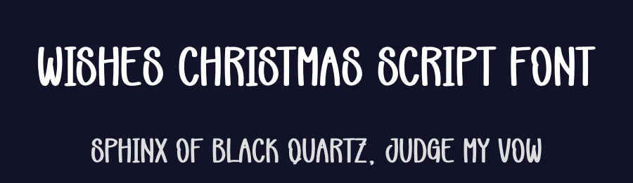 Wishes Christmas Script Font by creativeletter — Script Handwritten Font — thumbnail 2