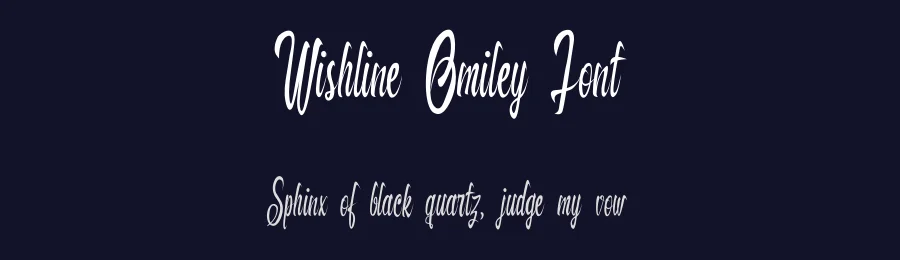Wishline Omiley Font by kateengciu — Script Handwritten Font — thumbnail 2