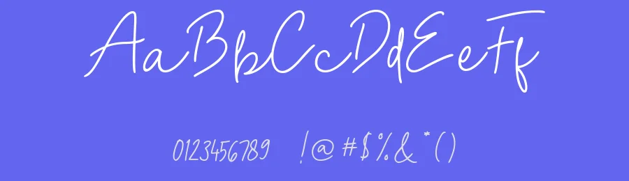 Wishloved Handwritten Font by GlyphStyle — Script Handwritten Font — thumbnail 3