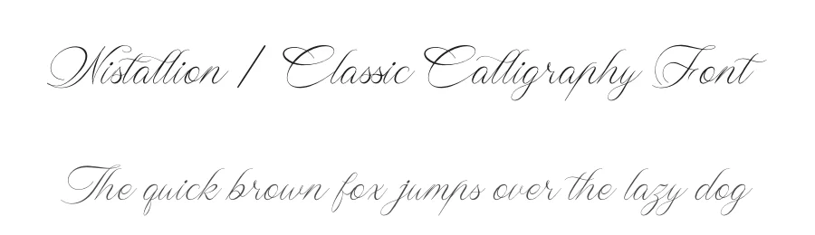 Wistallion | Classic Calligraphy Font by Gracetypestudio — Script Handwritten Font