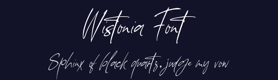 Wistonia Font by Tebal Tipisstd — Script Handwritten Font — thumbnail 2