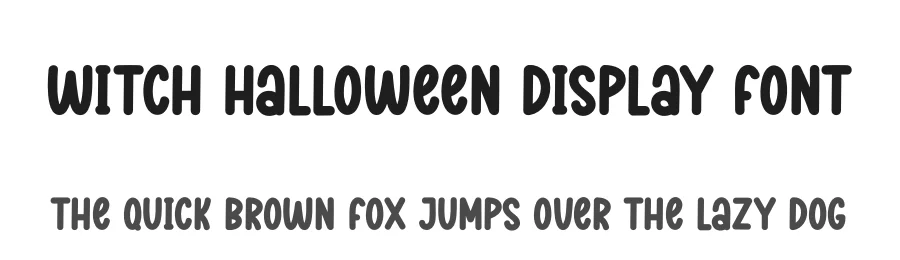 Witch Halloween Display Font by creativeletter — Display Font