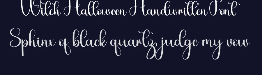 Witch Halloween Handwritten Font by inermediaSTUDIO — Script Handwritten Font — thumbnail 2