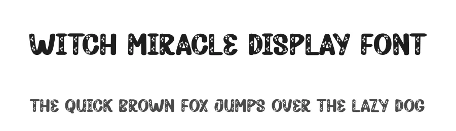 Witch Miracle Display Font by andikastudio — Display Font