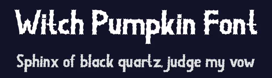 Witch Pumpkin Font by Yoga Letter — Display Font — thumbnail 2