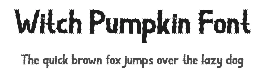 Witch Pumpkin Font by Yoga Letter — Display Font