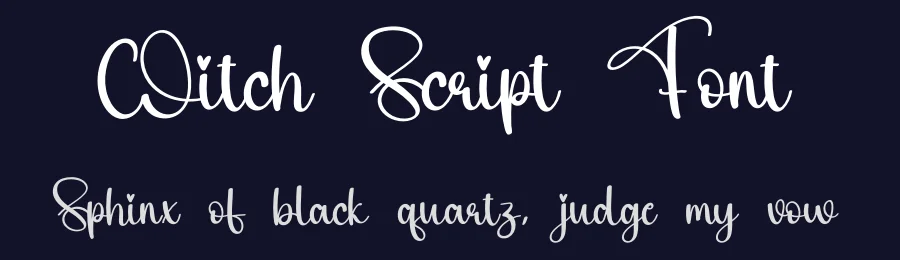 Witch Script Font by creativeletter — Script Handwritten Font — thumbnail 2