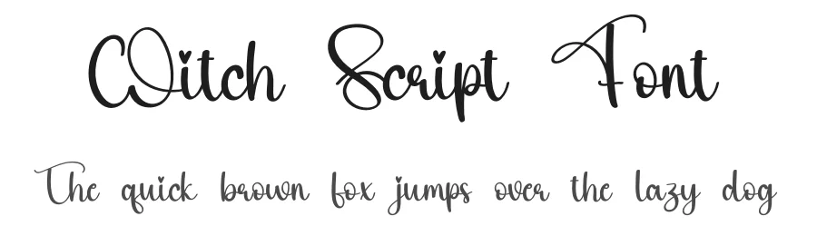 Witch Script Font by creativeletter — Script Handwritten Font
